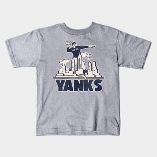 Defunct New York Yanks Football Team Kids T-Shirt